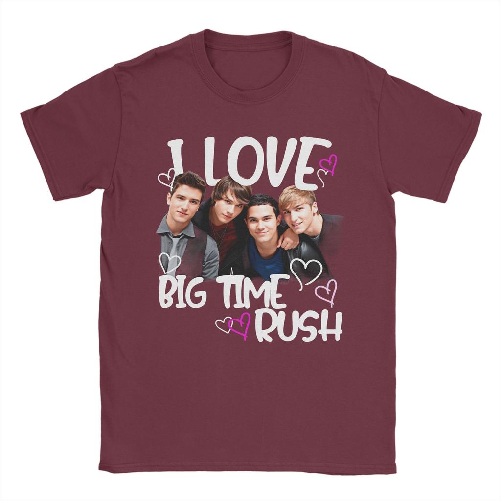 Big Time Rush Tour 2025 Nyinkomna T-shirts för Män Kvinnor Bomull T-shirt Kläder