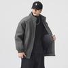 Unisex Winter Padded Stand Collar Jacket