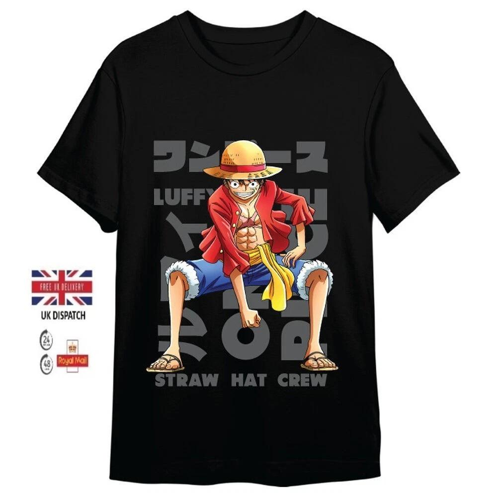Official Monkey D Luffy One Piece Anime Tshirt Toei Animation M