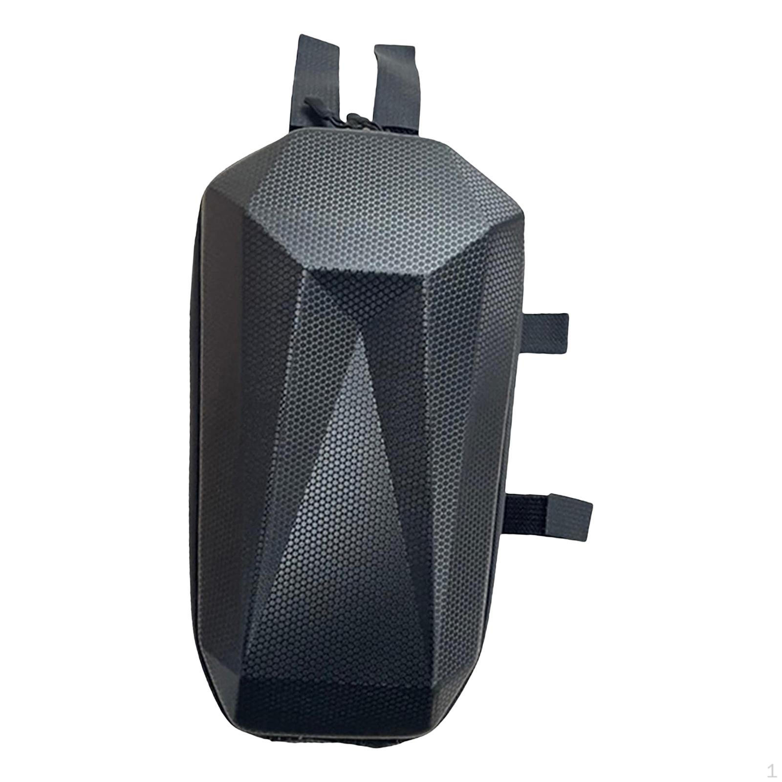 

Bikes Handlebar Bag,Built in Mesh Pocket Holder Front Hanging Bag E Bike Storage Pouch for Riding