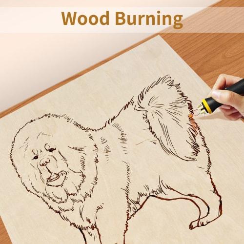 Dofiki 25pcs 3mm Birch Plywood, 300 x 300 x 3mm Plywood Boards for Laser Cutting, Engraving, Wood Burning, DIY, 3mm Birch Sheets, 1/8" x 11.8" x 11.8