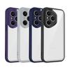 KEYSION Custodia Trasparente per Telefono per HONOR 400 400 Pro 5G Silicone+PC Cover Posteriore Trasparente Antiurto per Huawei Honor 400 Lite