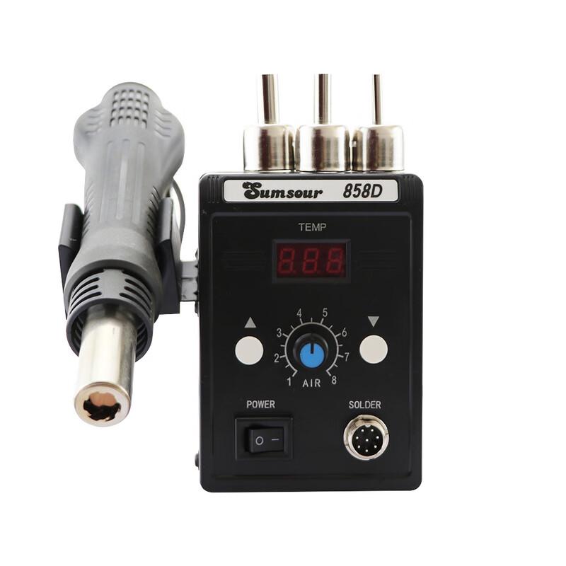 

Xuanzhun 858D Digital Hot Air Rework Station CN plug (adapter included)