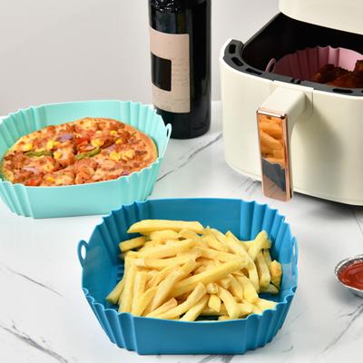 Practical Non-stick Improve Heat Distribution Waterproof Silicone Material Fryer Pan Bakery Accessory Roasting Tray