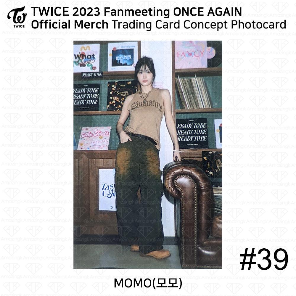 Twice 8. Jahrestag ONCE AGAIN Fanmeeting Pop-up MD Sammelkarte Fotokarte