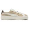 Puma Suede Platform Retro Casual Shock Absorbing Durable Low Top Sneakers Women Sneakers Almond 395228-02
