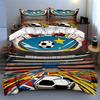 Soccer-themed, colorful, dynamic. Bedding Duvet cover sets Duvet covers Pillowcases gifts (1 * Duvet Cover 2 * Pillowcases, without duvet insert)
