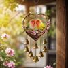 Goose Wind Chime with Bells Eagle Decorative Chain Garden Decoration Bird Hanging Pendant  Home