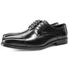 Three Joints Engraved Men's Business Dress Leather Shoes Cowhide Shoes Men's Wedding Shoes