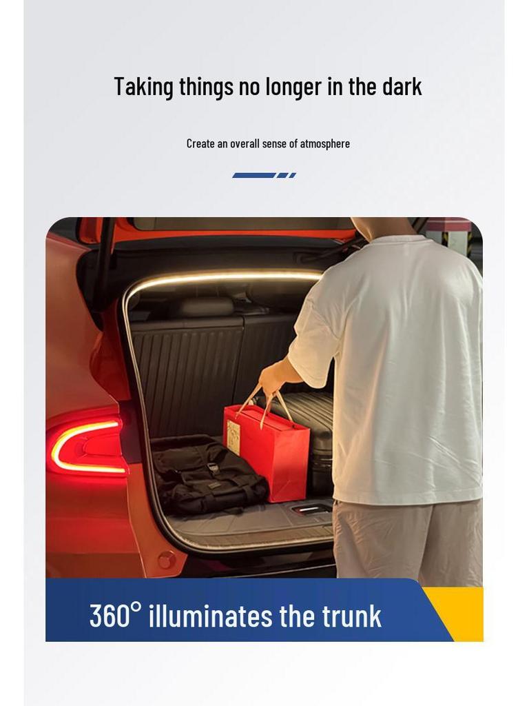 Xiaomi YU7 Trunk LED Ambient Taillight & Cigarette Lighter Decorative Lighting