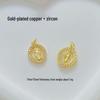 Hot New Gold-Plated Virgin Mary Pendant Necklace - Temperamental Sparkling Handmade Accessory