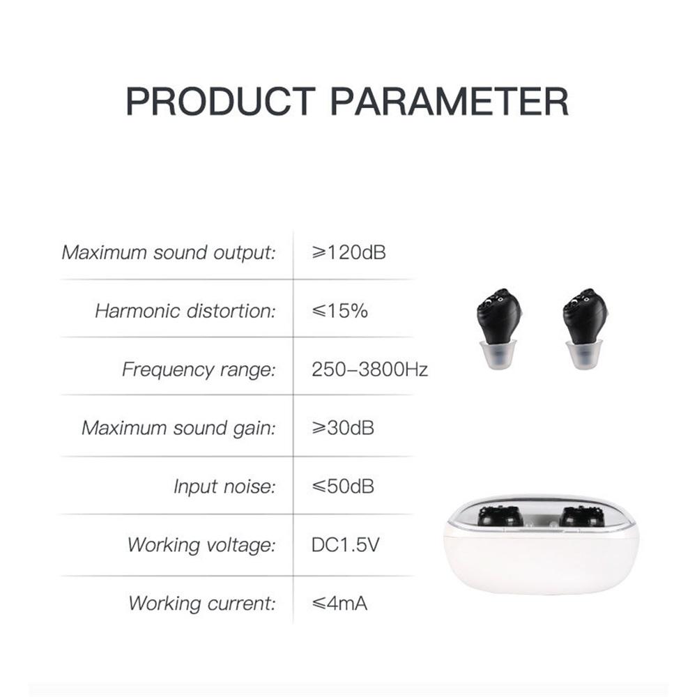 Hörgerät ältere Sprachverstärker Doppelgerät Hören Hörhilfe Schallkollektor