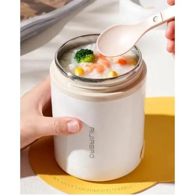 600ML USB Elektrikli Isıtmalı Beslenme Kutusu Taşınabilir Piknik Süt İçecek Yiyecek Isıtıcı Paslanmaz Çelik Yemek Isıtıcı Kabı 5V 12V 24V Yeni