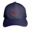 MSMF Circle w Words Baseball Cap Summer Beach Travel Streetwear Hip Hop Trendy Vintage Retro Embroidered