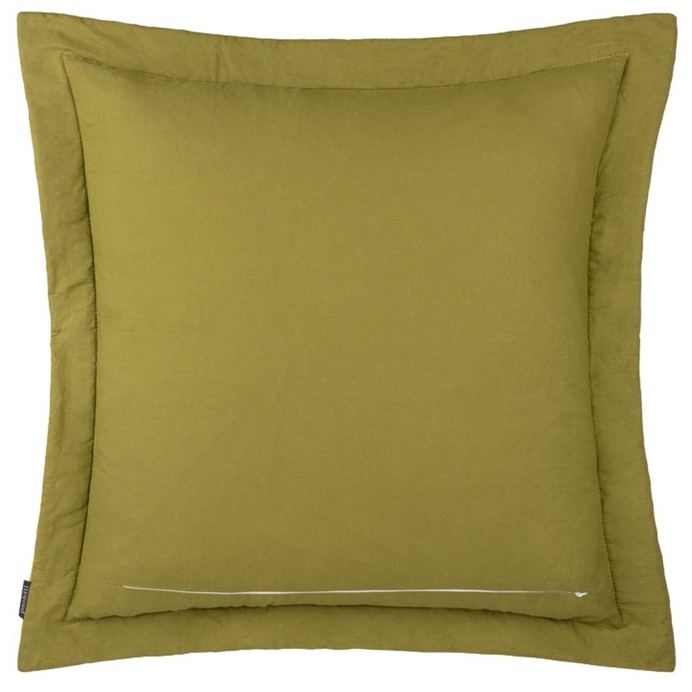 Paoletti Palmeria Velvet Quilted Cushion Cover