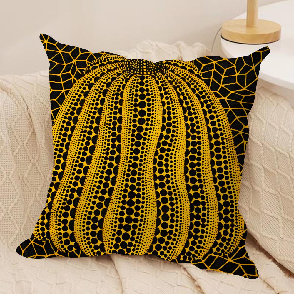 

Yayoi Kusama Abstract ArtCushion Cover Soft Plush Fabric DoubleSided Printed Sofa Cushion Cover for All Seasons Home Decor Gift 30x30cm