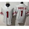 San Francisco 49ers NFL Embroidered Jersey Patch Set With 3D Stitched Team Player Numbers Sports Fans