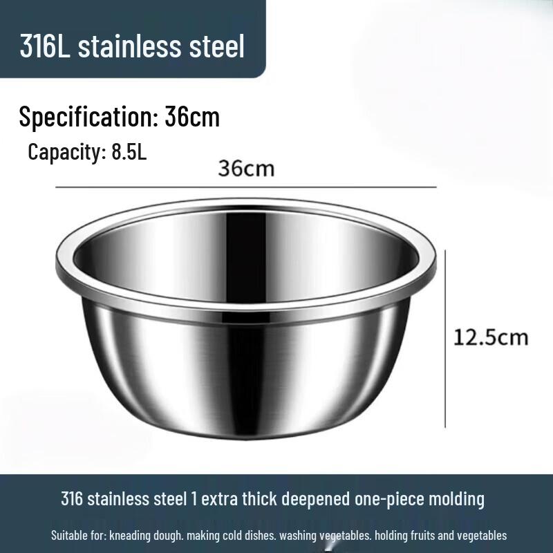 ZISIZ 316 Stainless Steel Multi-Purpose Basin