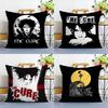 The C-Cure Rock Band Pillow Case Sofa Living Room Bedroom Double-sided Printing Square Cushion Nap Time Cushion Cover