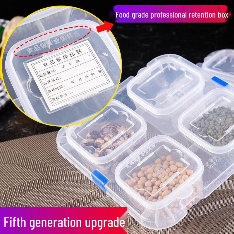 Small Food Sample Containers with Lids