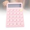 Solar Calculator 12 Digits Large Display Responsive Mechanical Buttons Cute Basic Standard Calculator for   Study
