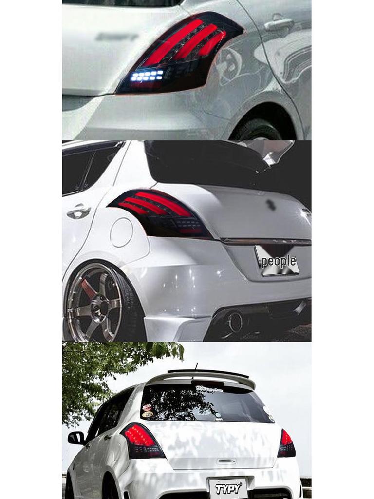 LED Taillight Assembly for 2005-2016 Suzuki Swift with DRLs and Turn Signals