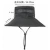 Neuer Herren- und Damen-Bucket Hat mit breiter Krempe, Sonnenhut für den Außenbereich, Sonnenschutz, Fischerhut, schnelltrocknender Sonnenhut