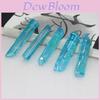 50g Natural Blue Aura Lenurian Seed Quartz Crystal Healing Point For Spiritual Growth
