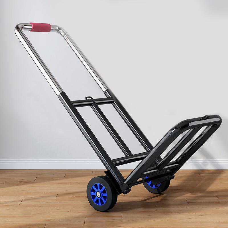 Folding Hand Truck with Rubber Wheels