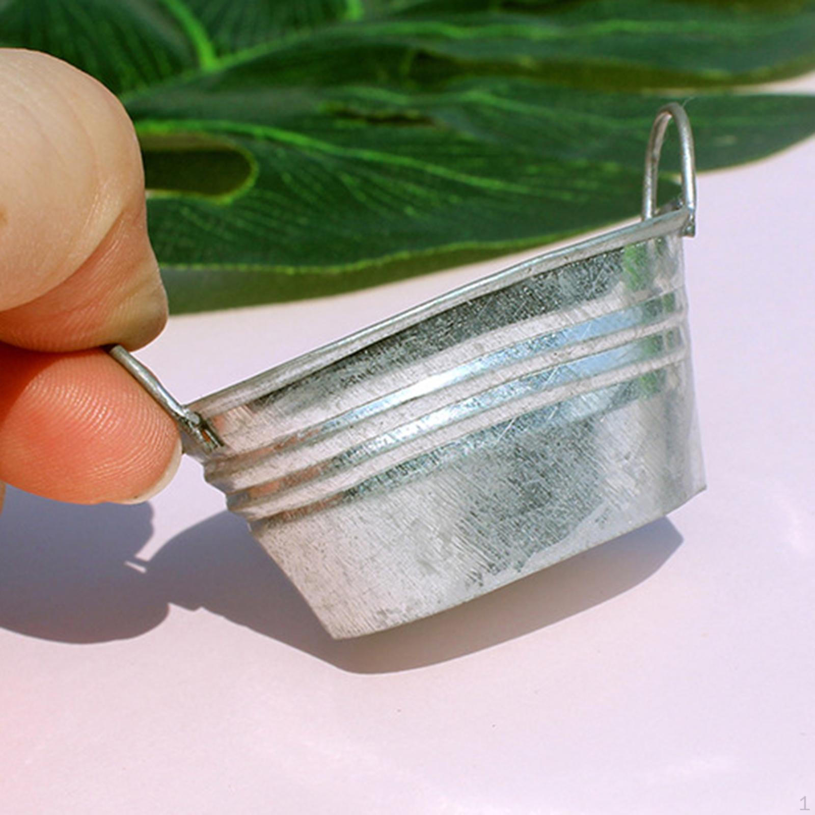 

Dollhouse Bathtub Miniature Handmade for 1/12 Room Box Decoration Child Doll Furniture 5.1cmx3.9cmx3.2cm