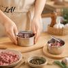 Manual Meatball Presser 2Pcs Stainless Steel Maker Meat Ball Press Tool for Homemade Beef Nonstick Shaper Pork Fish Balls Kitchen Cooking