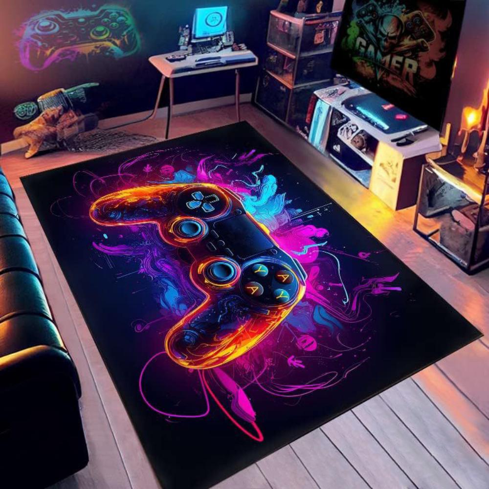 Game Abstract Geometric Modern Carpet Non-slip Mat Rug for Living Bedroom Home Decoration Carpets for Living Room Bedroom