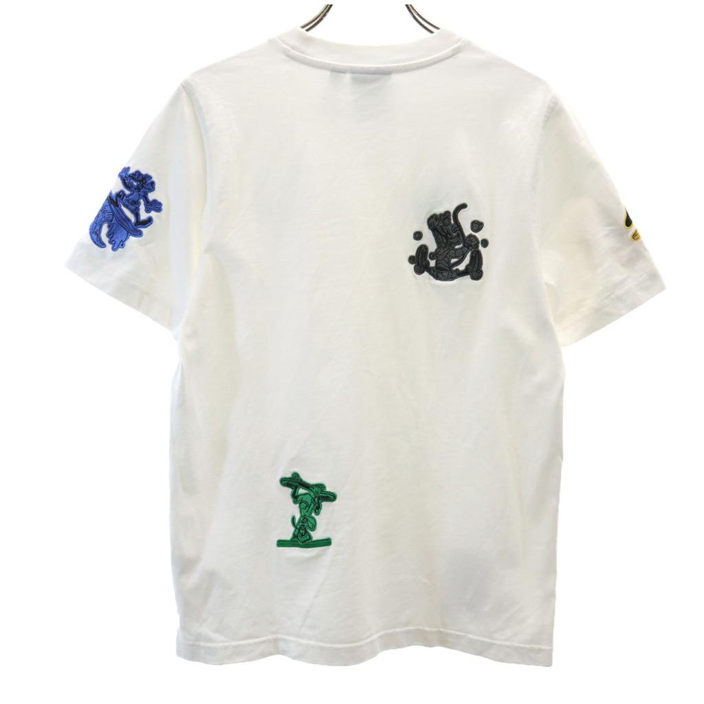 adidas Originals Disney collaboration Trefoil logo Goofy embroidery Short sleeve T-shirt Men's Used