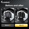 Real Hard Carbon Fiber For Suzuki Swift Alto Ignis S-Cross Alivio Kizashi Car Fuel Tank Cap Sticker Universal Trim Accessories