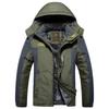 Men's 2026 Winter Ski Jacket with Thick Fleece Lining - Trendy, Cold-Resistant, Warm, Plus Size Outdoor Clothing for Mountaineering.