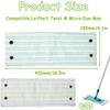3 Pieces Replacement Heads for the Combi / Clean Twist M Micro Duo Mop Replacement 42 x 15cm Kit for all floors, strong decontamination