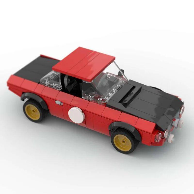 262PCS MOC Rallye 1969 24hr Winner Building Block Racing Assembling ModelToy Brick Children Birthday Gifts
