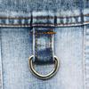 Denim Vest with Leash Ring for Pets: Panda, Kitty, Teddy & Dog Clothes for All Seasons