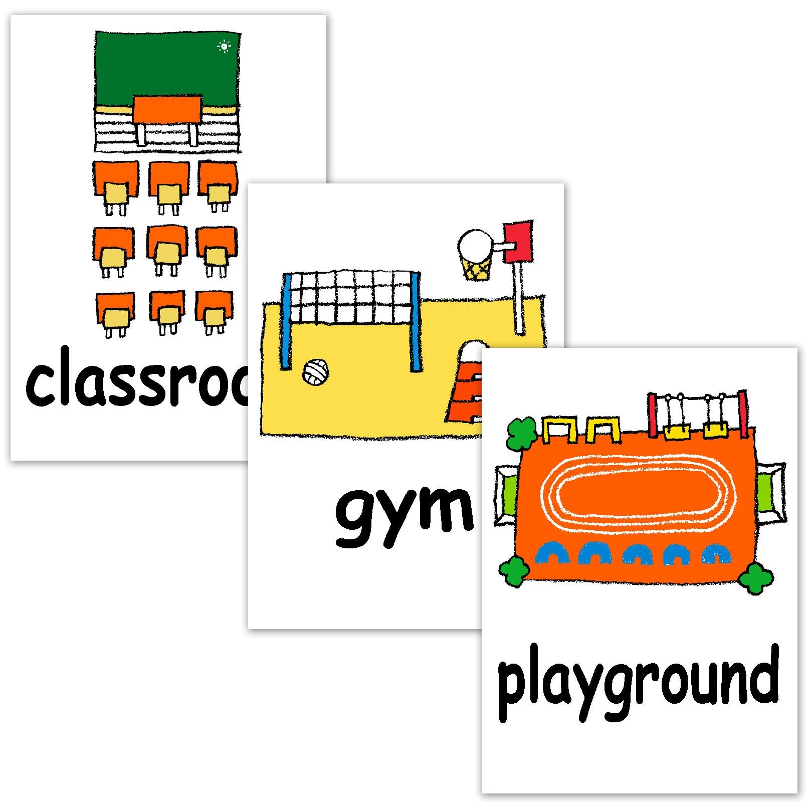 

Карточки с английскими словами, (Школьные средства) Размер открытки