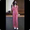 Western Style Age-reducing Casual Suit Autumn Fashion Slimming Wide-leg Pants Sportswear Two-piece Suit