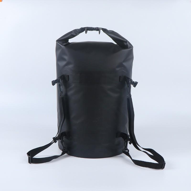 Waterproof Bike Pannier Bag 50L 80L Outdoor Cycling Tail With Quick-Release Straps Motorbike Touring Travel Storage