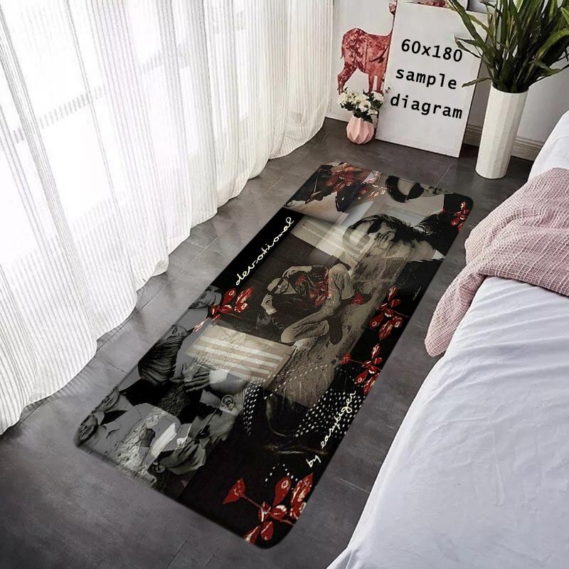 Door Mats Interior Foot Rug D-depeches Modes Welcome Floor Mat for Entryway Soft Hallway Carpet Kitchen Rugs Fluffy Home Decor