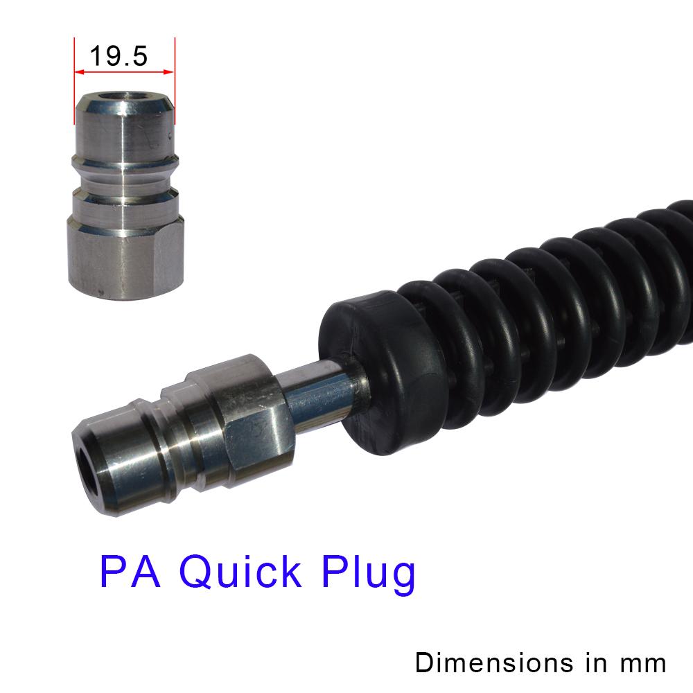 High Pressure Washer Molded Jet Lance Pressure Washer Spray  Lance Car Cleaning Wand Molded Metal Lance Jet Spray Nozzle Tip