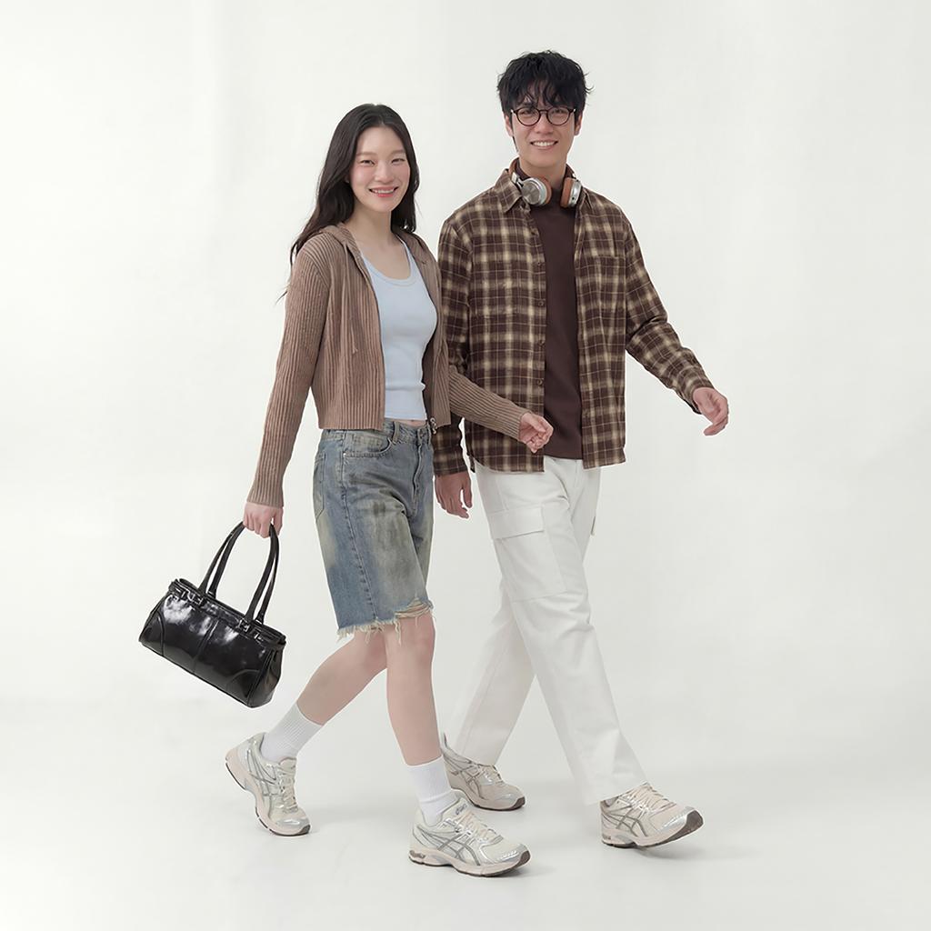 ASICS Gel DS Trainer 14 Cream Clay Grey Unisex Sneakers 1203A607-110