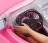 Barbie und das niedliche rosa Auto und Zubehör 3 und DJR55 [Verkleidungs-Puppe/Fahrzeug] [Puppe enthalten] [Altersempfehlung]