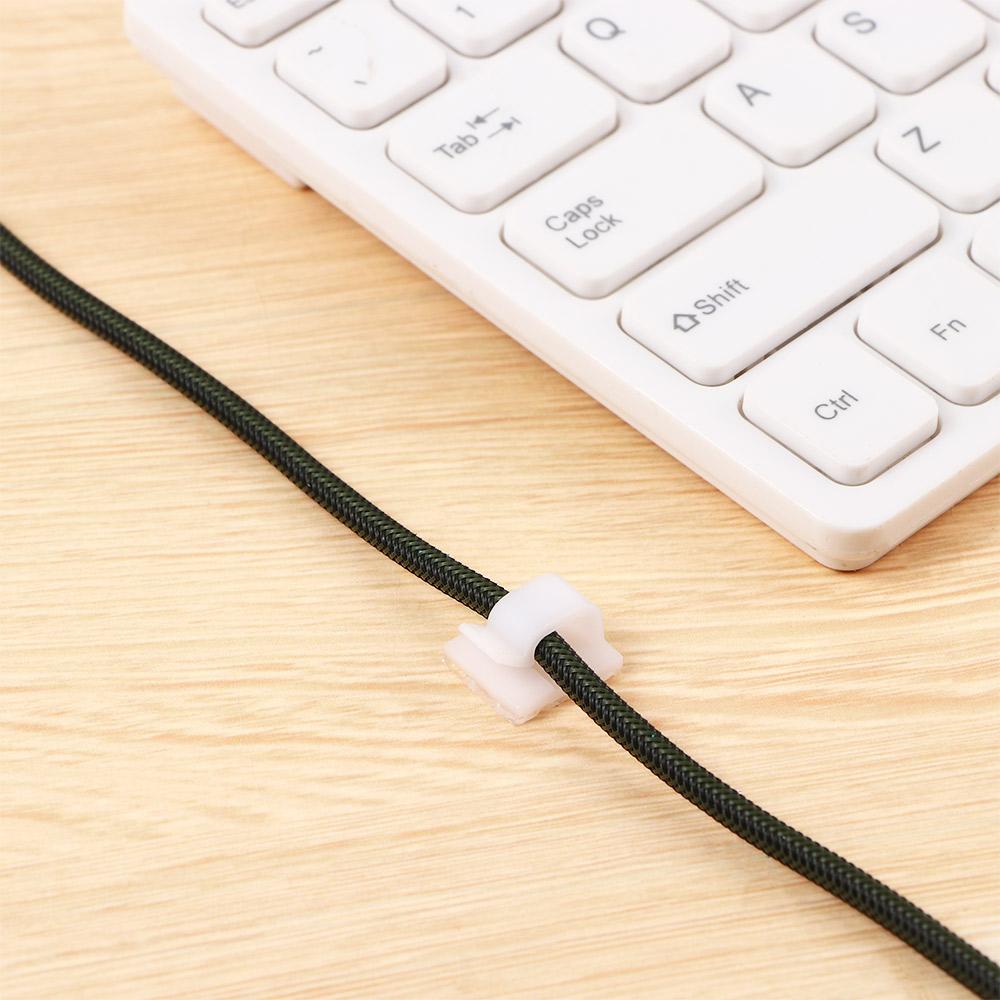 Christmas Mini Self Adhesive Outdoor Hooks Wire Holder Light Clamp Cable Clips