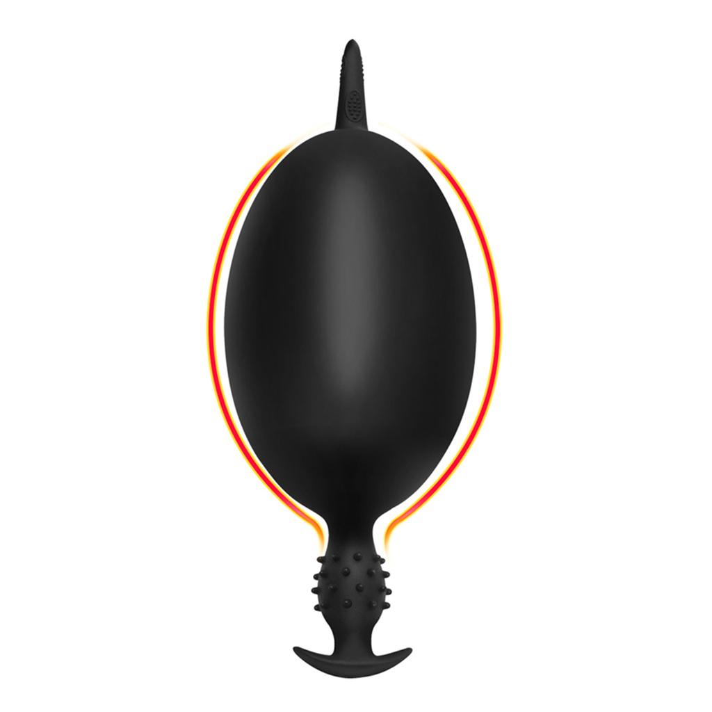 Nafukovací anální kolík Rozšiřitelné dildo Pumpový anální kolík Masážní přístroj prostaty Anální dilatátor Bdsm Hračka Sexuální hračky pro dospělé pro páry