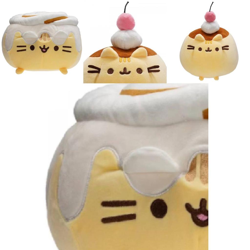 Entzückendes Plüschtier Kissen mit kurzem Plüsch PP Baumwollfüllung Pusheen Katzen Serie