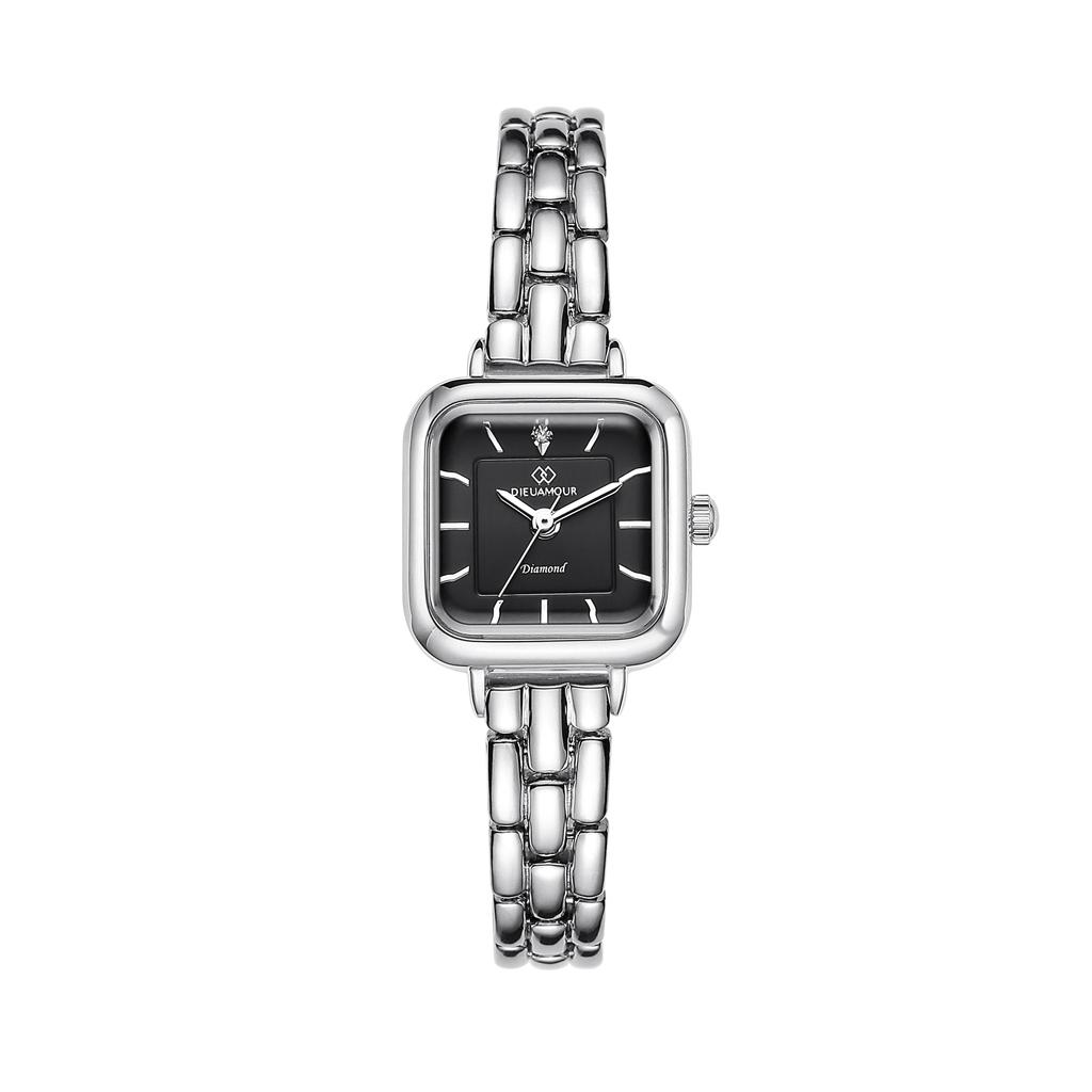 Diyuamoleu Women'S Metal Band Watch Daw6202M-Sb Diamond Watch