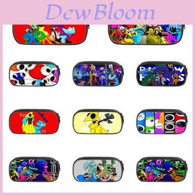 Rainbow Friends 2 Pencil Case Large Capacity Durable Nylon Material